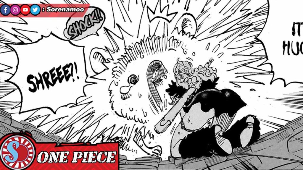 Nami manga One Piece Chapter 1127