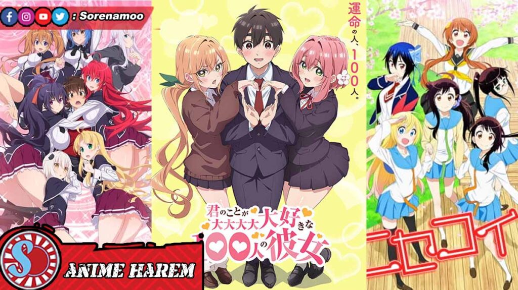 Anime Harem Terpopuler
