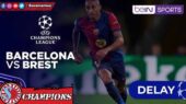 Brest berhadapan dengan tim Barcelona