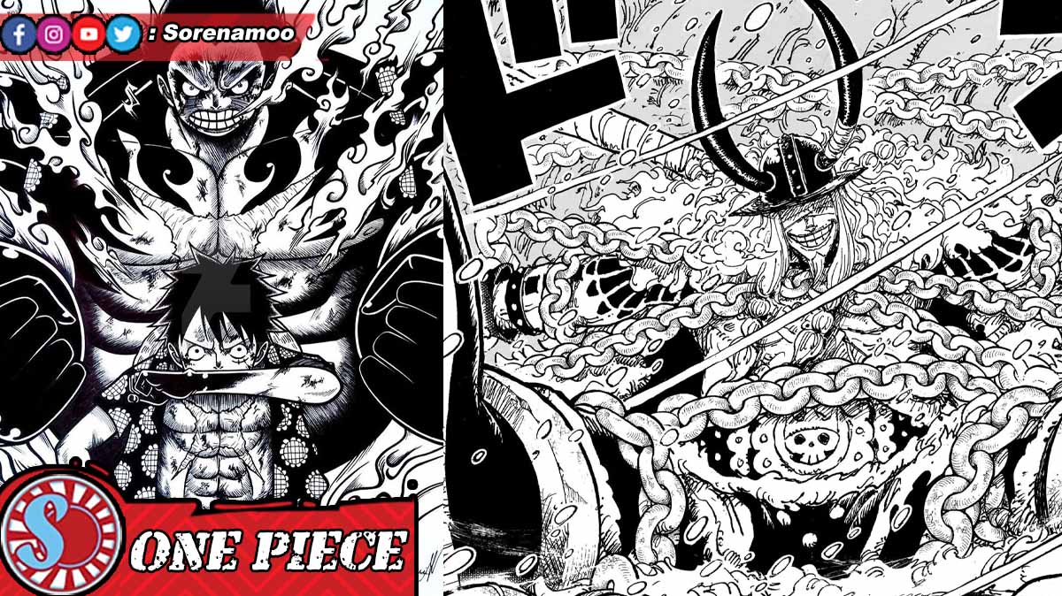 Gear Fourth Luffy vs Loki Manga One Piece Chapter 1131