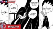 Kashin Koji dan Shikamaru Nara di Boruto Two Blue Vortex Chapter 16