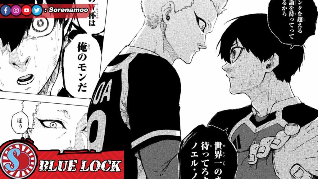 Noel Noa Isagi Yoichi Raw Manga Blue Lock Chapter 284 Sub Indo
