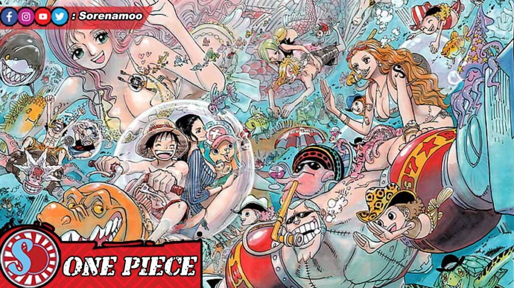 Spread Color Manga One Piece
