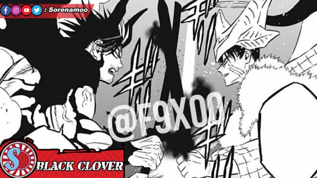Yami vs Morgen Raw Manga Black Clover Chapter 375 Sub Indo