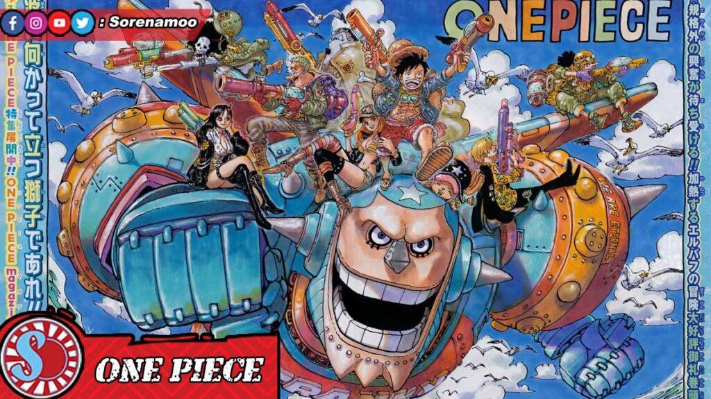 Color Spread Manga One Piece Chapter 1134 Sub Indo