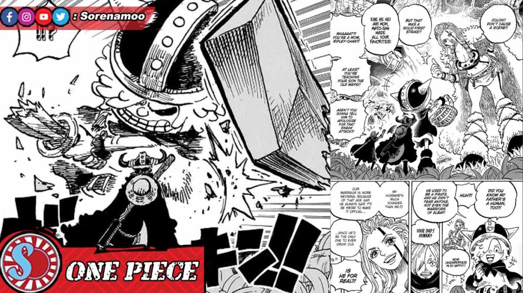 Manga One Piece Chapter 1135 Sub Indo Colon dan Ripley