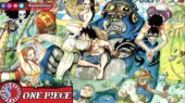 One Piece Manga Color Spread