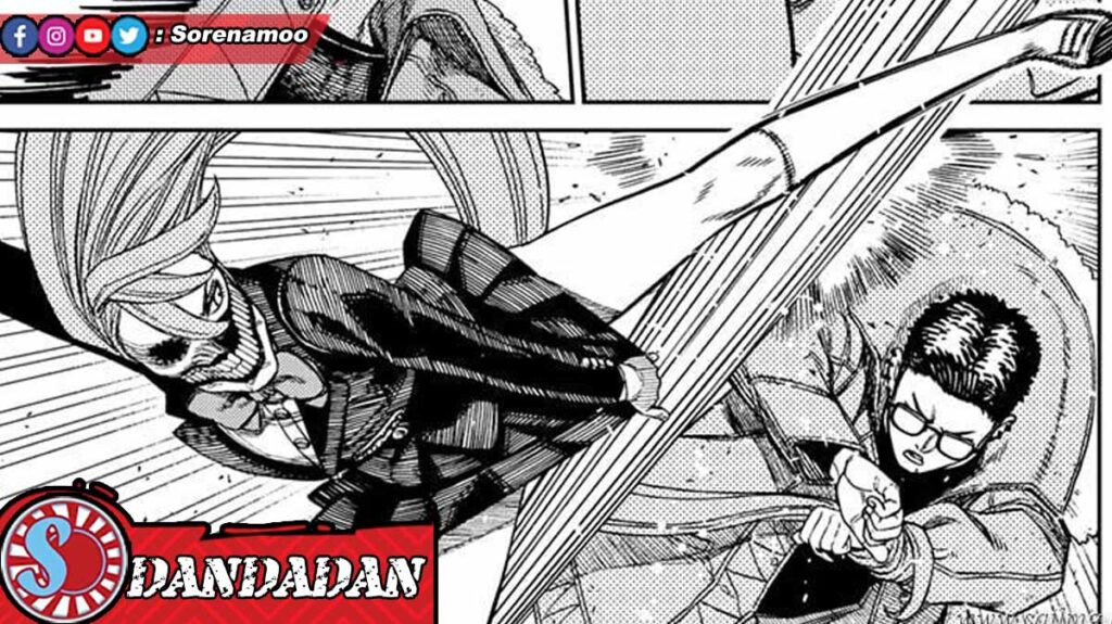 Aira vs Zuma Manga Dandadan Chapter 181 Sub Indo