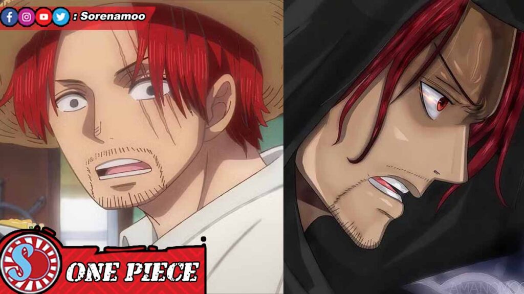 Akagami Shanks dan kembaran di Manga One Piece