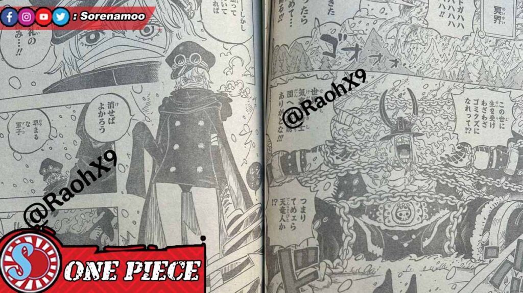Gunko vs Loki Raw Manga One Piece Chapter 1136 Sub indo