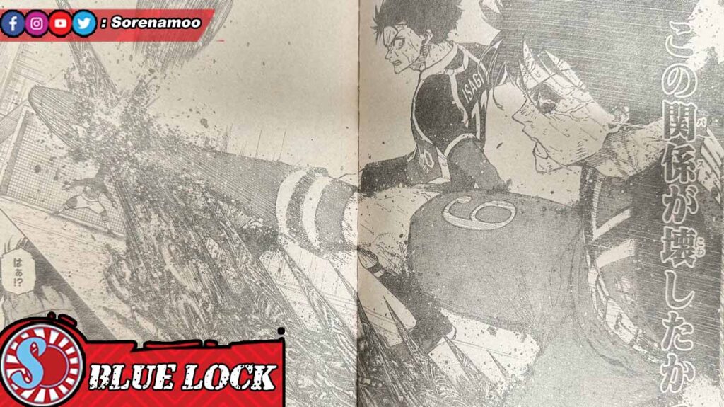 Isagi Yoichi vs Rin Itoshi Raw Manga Blue Lock Chapter 289
