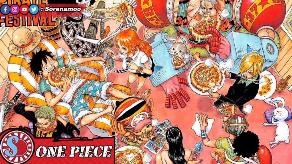 Manga One Piece Spread Color