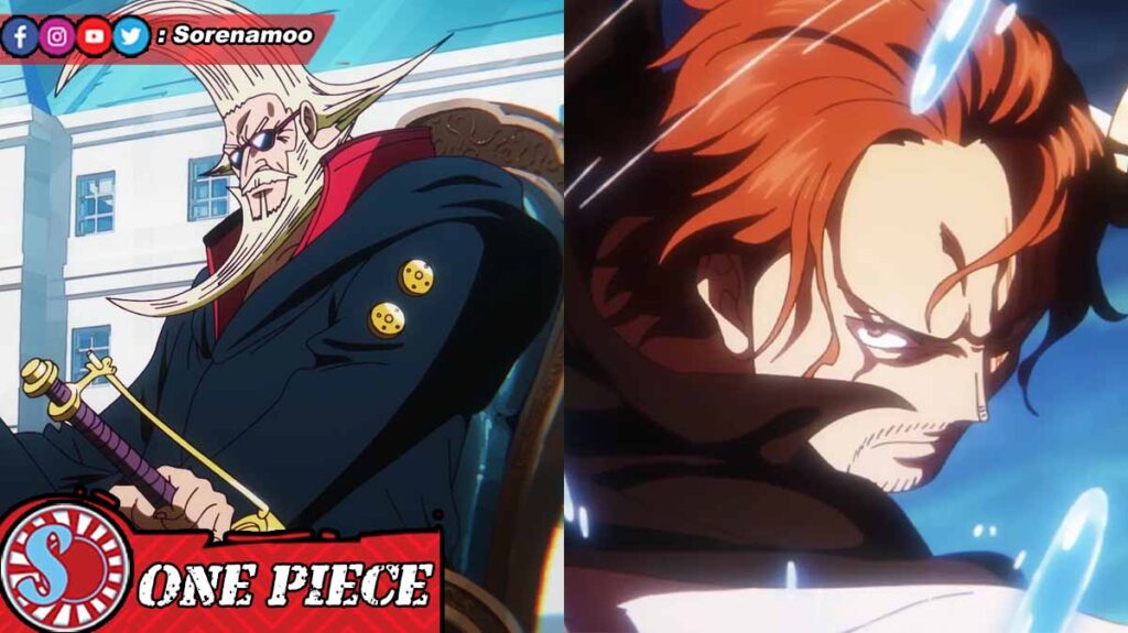 Saint Garling Figarland vs Shanks Anime One Piece