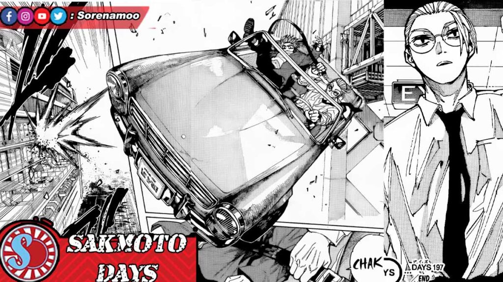Shin and Taro Sakamoto Manga Sakamoto Days Chapter 197