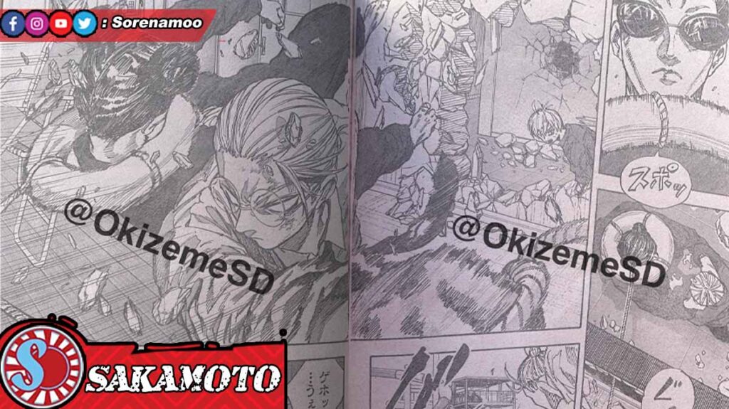 Taro Sakamoto vs Ikari Raw Manga Sakamoto Days Chapter 199