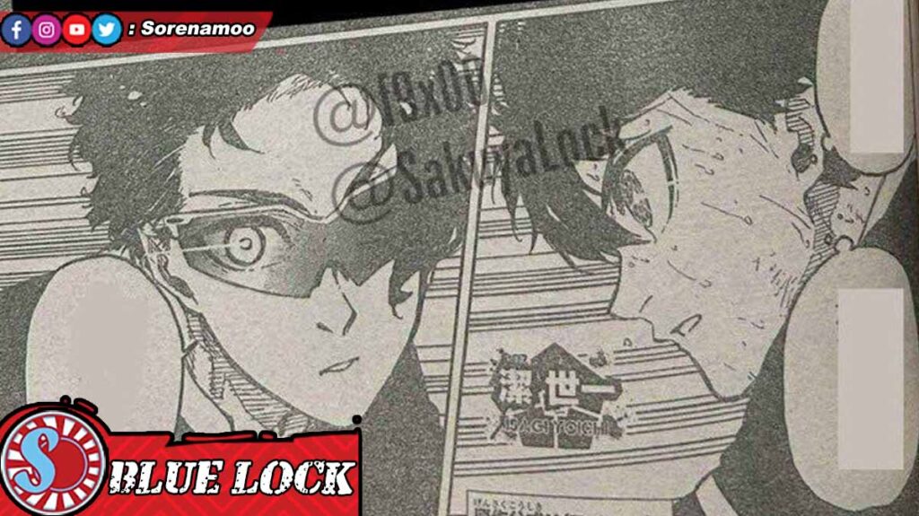Yukimiya dan Yoichi Isagi Raw Manga Blue Lock Chapter 289 Sub Indo