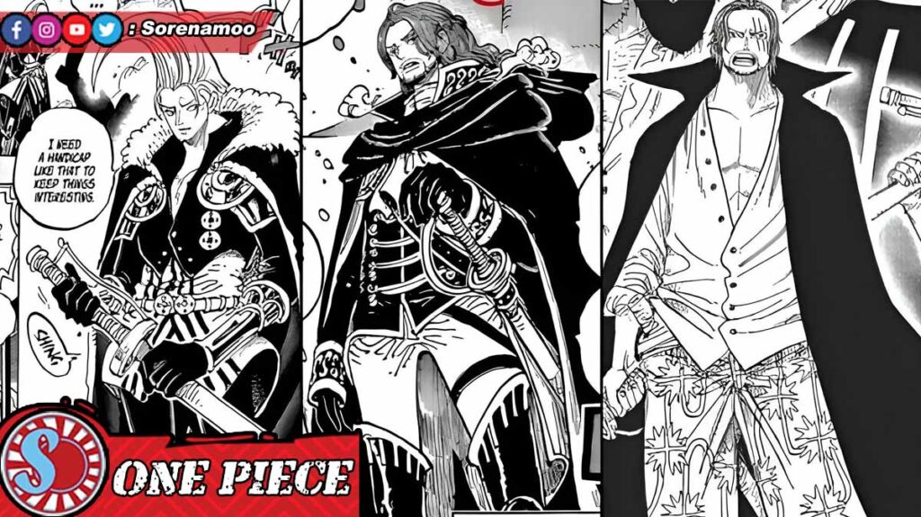 Figarland Garling, Shamrock and Shanks Manga One Piece