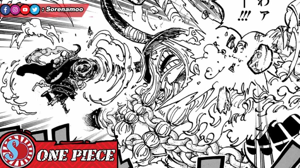 Gear 4 Monkey D Luffy vs Loki One Piece Manga