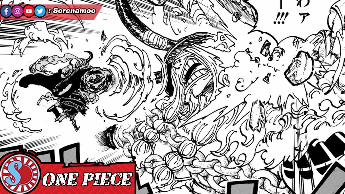 Gear 4 Monkey D Luffy vs Loki One Piece Manga