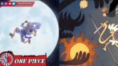 Gear 5 Monkey D Luffy and Harley Sacred Text One Piece