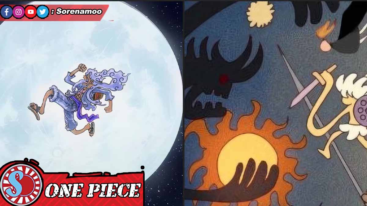 Gear 5 Monkey D Luffy and Harley Sacred Text One Piece