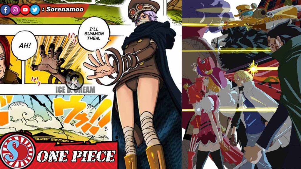 Gunko and Revolutionary Army Manga One Piece