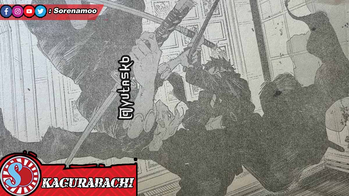 Hiruhiko vs Chihiro Rokuhira Raw Manga Kagurabachi 68