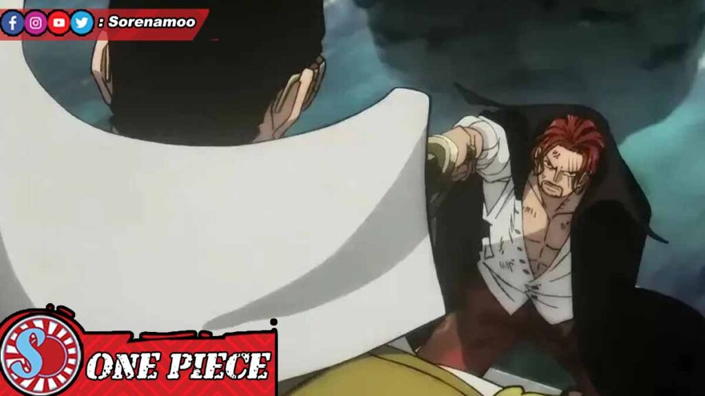 Kizaru vs Shanks Movie One Piece