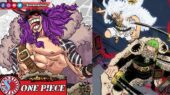 Loki Luffy and Zoro Manga One Piece