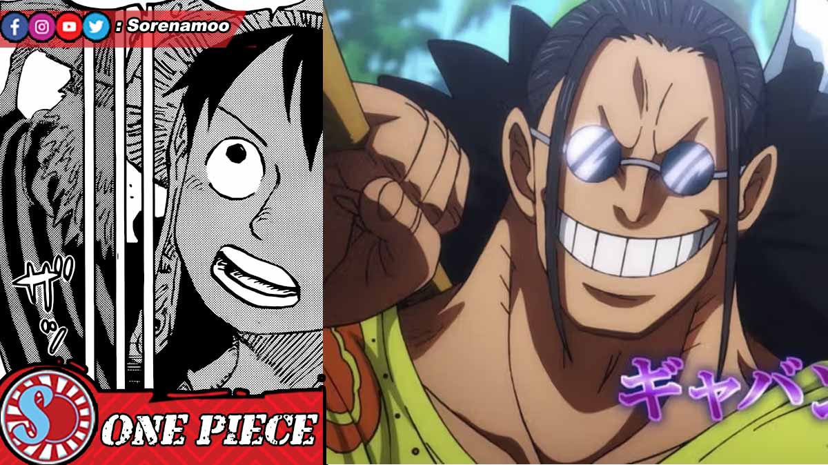 Monkey D Luffy and Scopper Gaban Manga One Piece
