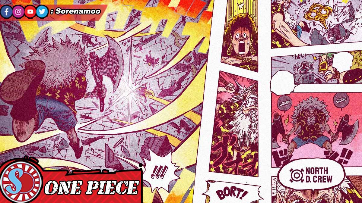 Scopper Gaban Manga One Piece Chapter 1140 Colored