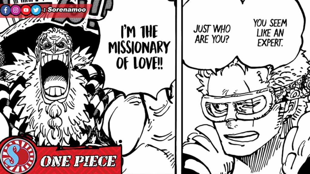 Scopper Gaban and Roronoa Zoro Manga One Piece Chapter 1139