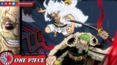 Scopper Gaban vs Gear 5 Luffy and Zoro Manga One Piece Chapter 1140 Colored