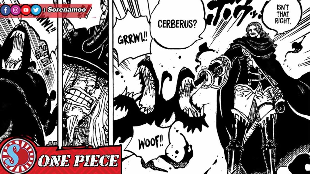 Shamrock Figarland vs Loki Manga One Piece