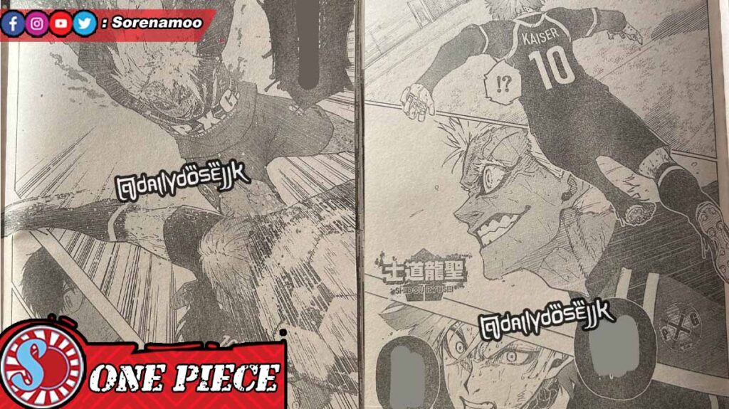 Shidou vs Michael Kaiser Raw Manga Blue Lock 292 Sub Indo