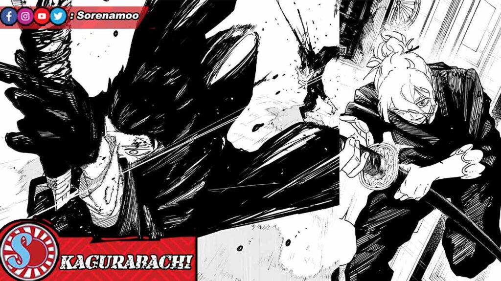 Chihiro Rokuhira vs Hiruhiko Manga Kagurabachi Chapter 70