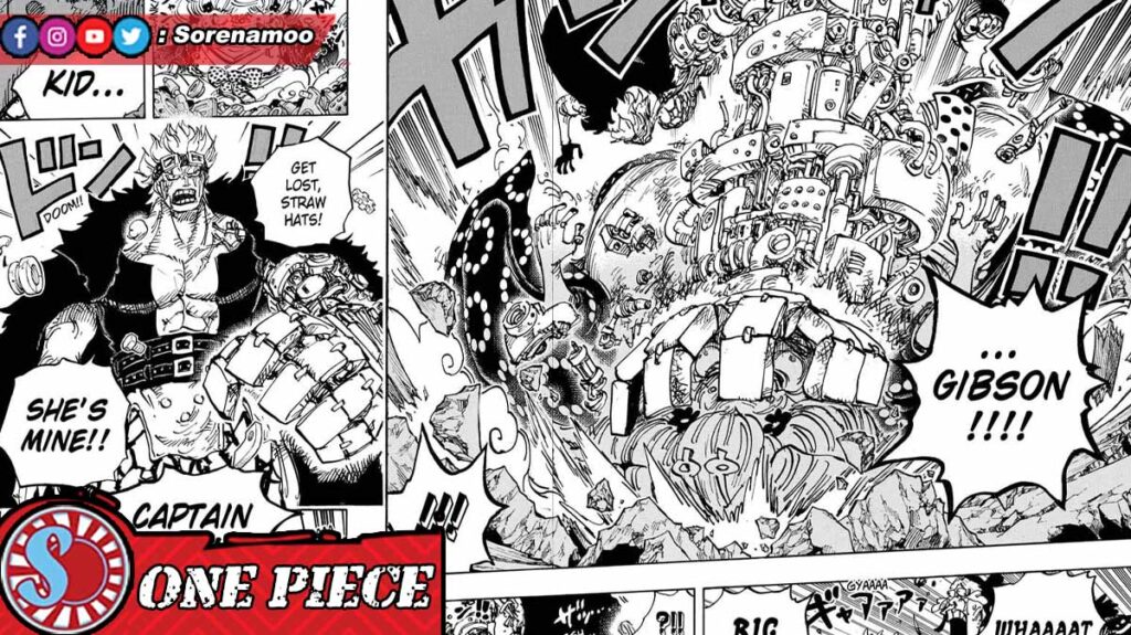 Eustass Kid vs Big Mom Manga One Piece