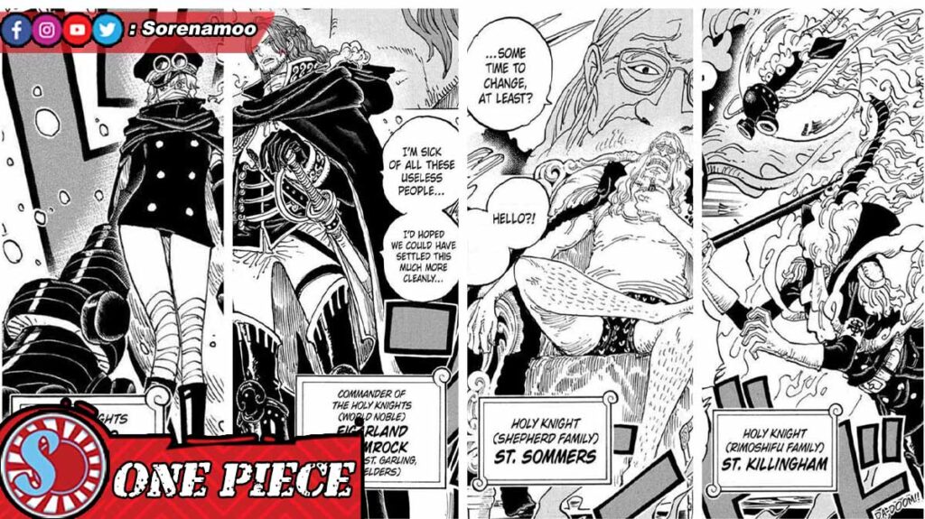 Gunko Shamrock Killingham Sommers One Piece Manga