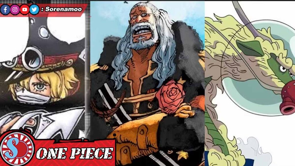 Gunko, Sommers and Qillingham Manga One Piece