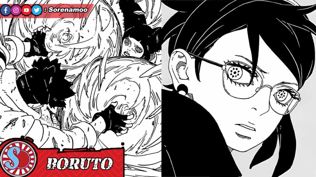 Konohamaru Matsuri Sarada Uchiha Manga Boruto Two Blue Vortex Chapter 20