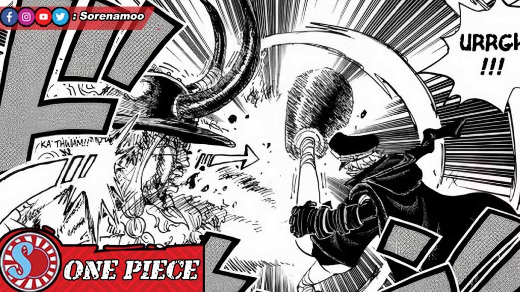 Loki vs Gunko Manga One Piece