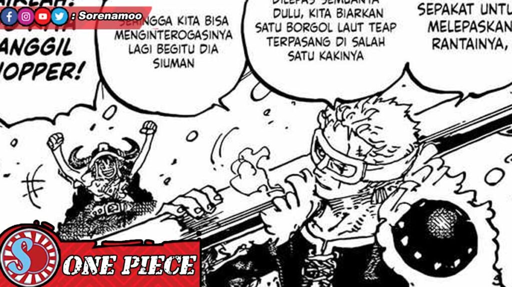 Luffy and Zoro Manga One Piece
