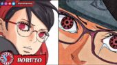 Mangekyo Sharingan Uchiha Sarada Manga Boruto Two Blue Vortex Chapter 20 Colored