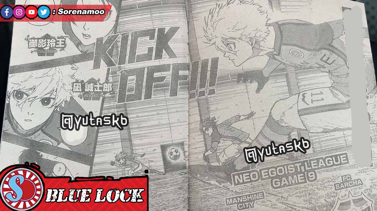 Nagi Raw Manga Blue Lock 295 Sub Indo