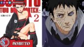 Sarada Uchiha and Obito Manga Boruto Two Blue Vortex