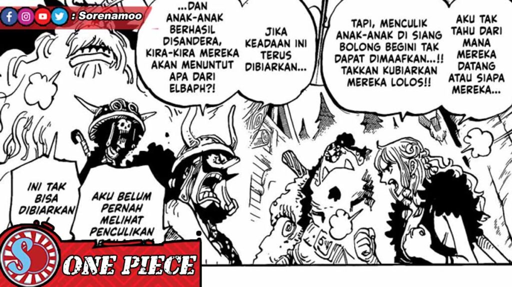 Straw Hat Pirates Manga One Piece Chapter 1144