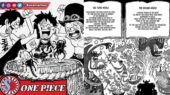 Trio ASL and Harley Text One Piece Manga