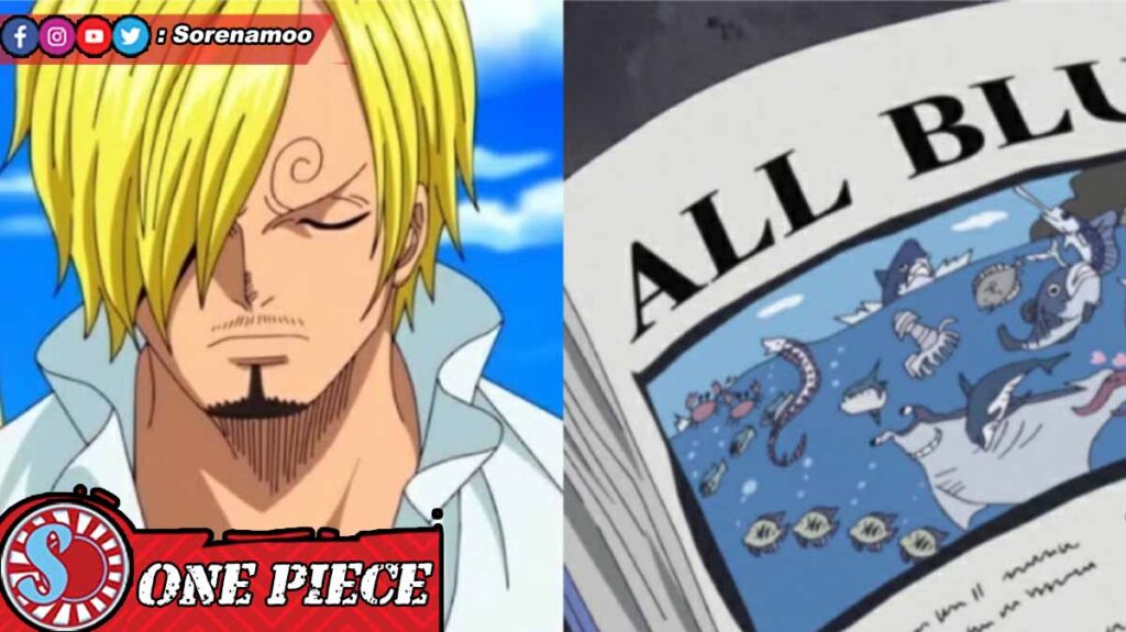 Vinsmoke Sanji and All Blue Manga One Piece