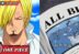 Vinsmoke Sanji and All Blue Manga One Piece