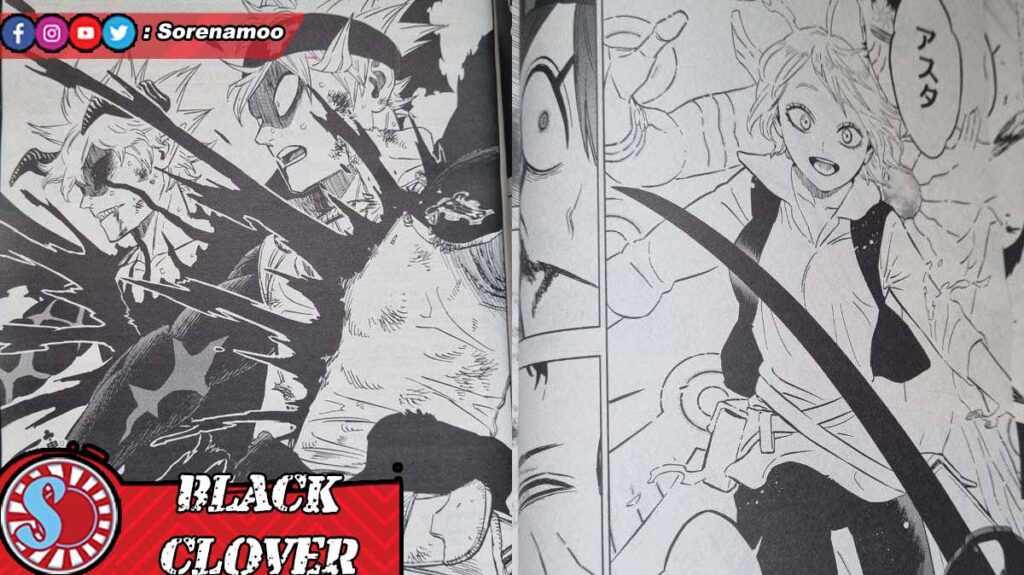 Asta and Liebe Raw Manga Black Clover 379